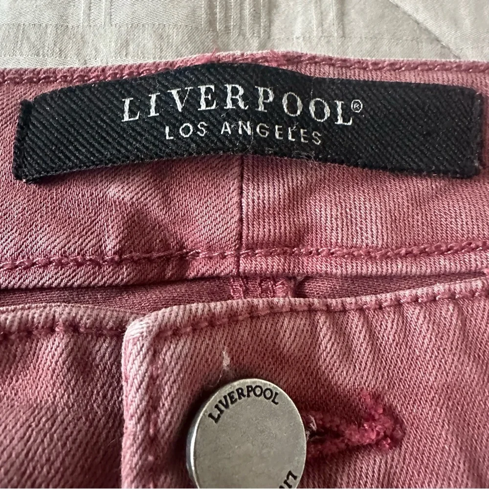 Liverpool The Ankle Skinny Women's Rose Jeans- Size 4P - Picture 4 of 10